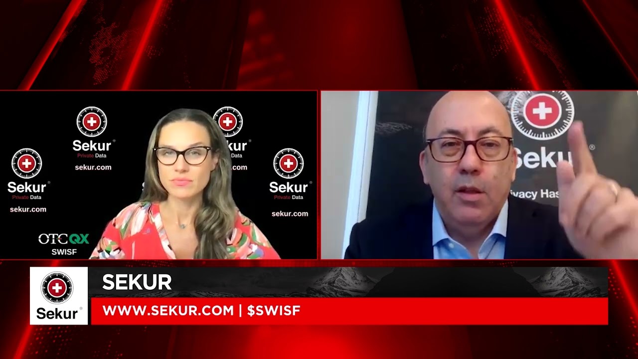 "Sekur Privacy & Sekur Security Segment – The Weekly Hack" interview with internet privacy expert Mr. Alain Ghiai, CEO, Sekur Private Data, Ltd. (OTCQX: SWISF) (CSE: SKUR) (FRA: GDT0) ($SWISF) (Sekur®).